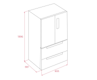 Lodówka Teka RFD 77825 SS EU French Door No Frost 189,8cm Stal Nierdzewna 516L - 1525992 - zdjęcie 11